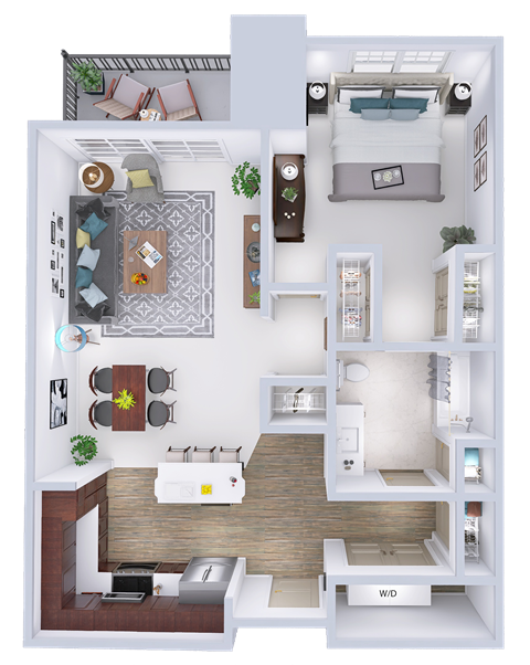 600 Uptown Boulevard 1-2 Beds Apartment, West Suburbs for Rent - Photo Gallery 12